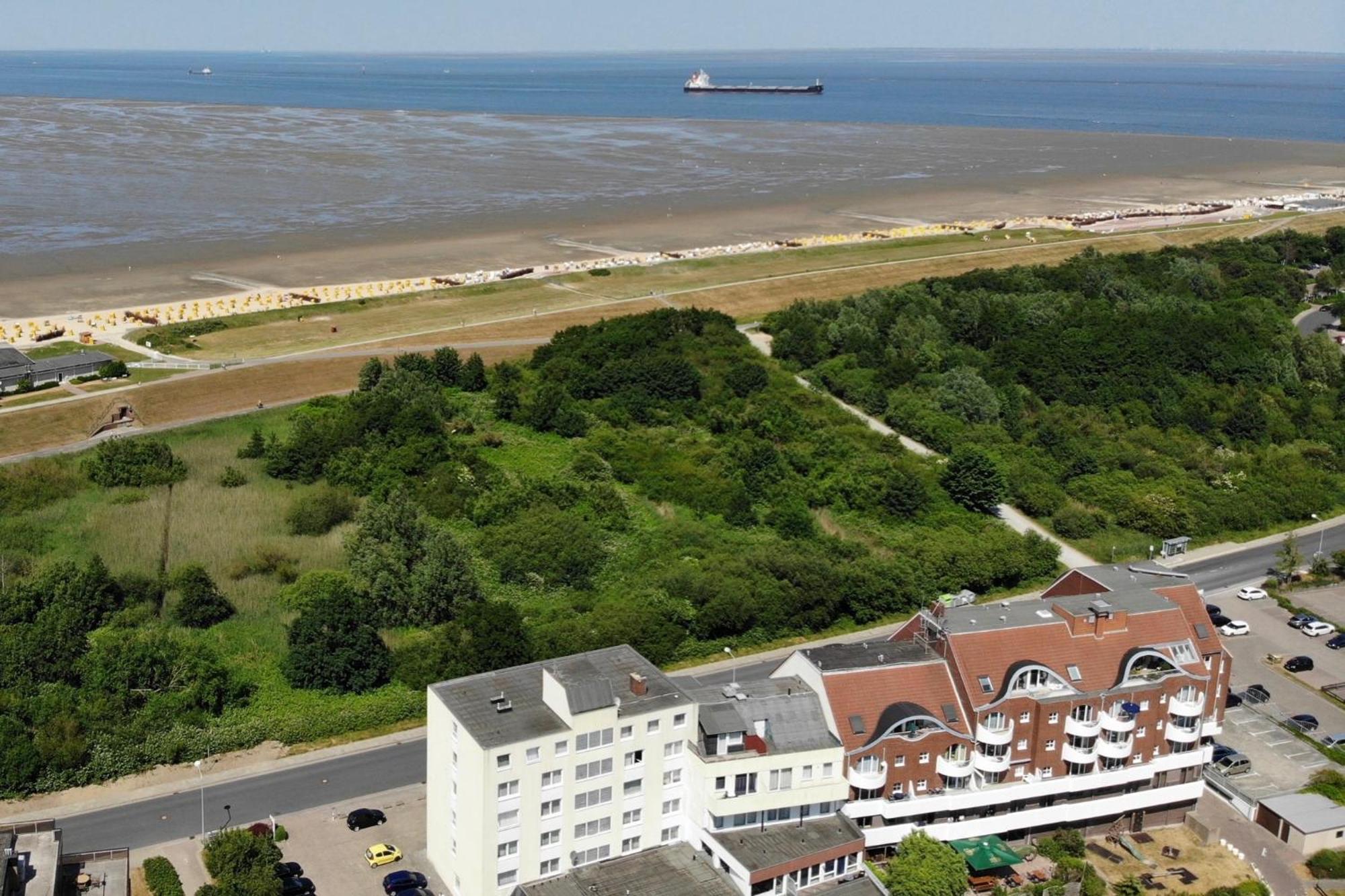 Ferienwohnung 348 Haus Deichgraf Cuxhaven Esterno foto